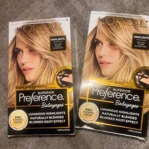 L'Oreal Superior Preference Balayage for - Light Blonde to Dark Blonde LOT OF 2